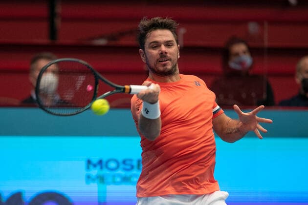 Stan Wawrinka Tennis ERSTE BANK OPEN 2020 ATP 500 Stadthalle Vienna Austria 27 October 2020 Â Copyright: xJuergenxHasenkopfx