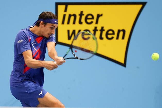 TENNIS - ATP, Tennis Herren Erste Bank Open VIENNA,AUSTRIA,27.OCT.20 - TENNIS - ATP World Tour, Erste Bank Open. Image shows Lorenzo Sonego (ITA). GEPAxpictures xChristianxWalgram