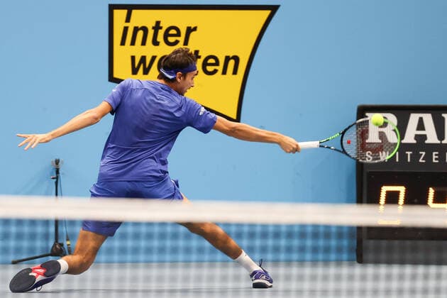 TENNIS - ATP, Tennis Herren Erste Bank Open VIENNA,AUSTRIA,27.OCT.20 - TENNIS - ATP World Tour, Erste Bank Open. Image shows Lorenzo Sonego (ITA). GEPAxpictures xChristianxWalgram