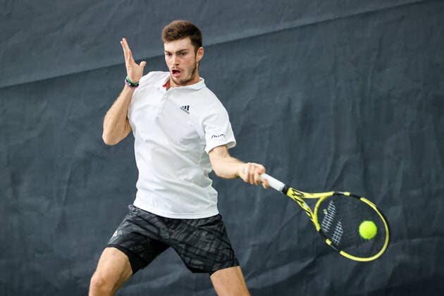 In the picture Maximilian Marterer GER WC TENNIS CHALLENGER HAMBURG presented by TANNENHOF, Hamburg, DTB base Hamburg, 28 10 2020,