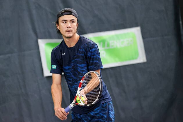 In the picture Taro Daniel JPN 2 TENNIS CHALLENGER HAMBURG presented by TANNENHOF, Hamburg, DTB base Hamburg, 28 10 2020,