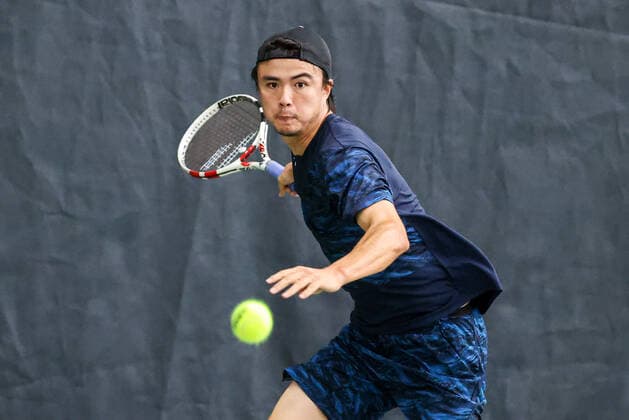 In the picture Taro Daniel JPN 2 TENNIS CHALLENGER HAMBURG presented by TANNENHOF, Hamburg, DTB base Hamburg, 28 10 2020,