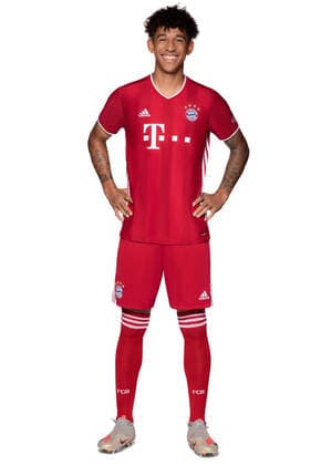 FOOTBALL 1 BUNDESLIGA SEASON 2020 2021 26 10 2020 Photo session FC Bayern Muenchen Chris Richards PHOTO: FC Bayern München Pool via ULMER Press Photo Agency xxNOxMODELxRELEASExx Football 1 Bundesliga 2020 2021 Photo session at FC Bayern Muenchen