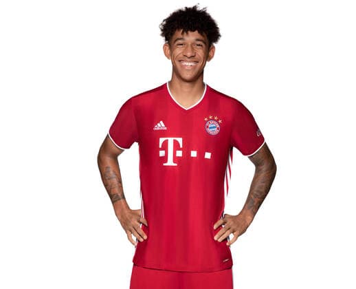 FOOTBALL 1 BUNDESLIGA SEASON 2020 2021 26 10 2020 Photo session FC Bayern Muenchen Chris Richards PHOTO: FC Bayern München Pool via ULMER Press Photo Agency xxNOxMODELxRELEASExx Football 1 Bundesliga 2020 2021 Photo session at FC Bayern Muenchen
