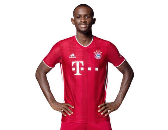 FOOTBALL 1 BUNDESLIGA SEASON 2020 2021 26 10 2020 Photo session FC Bayern Muenchen Tanguy Nianzou Kouassi PHOTO: FC Bayern München Pool via ULMER Press Photo Agency xxNOxMODELxRELEASExx Football 1 Bundesliga 2020 2021 Photo session at FC Bayern Muenchen