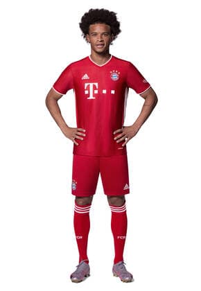 FOOTBALL 1 BUNDESLIGA SEASON 2020 2021 26 10 2020 Photo session FC Bayern Muenchen Leroy Sane PHOTO: FC Bayern München Pool via ULMER Press Photo Agency xxNOxMODELxRELEASExx Football 1 Bundesliga 2020 2021 Photo session at FC Bayern Muenchen