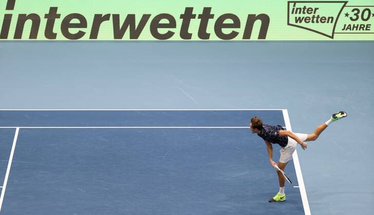 TENNIS - ATP, Tennis Herren Erste Bank Open VIENNA,AUSTRIA,28.OCT.20 - TENNIS - ATP World Tour, Erste Bank Open. Image shows Daniil Medvedev (RUS). GEPAxpictures xChristianxWalgram