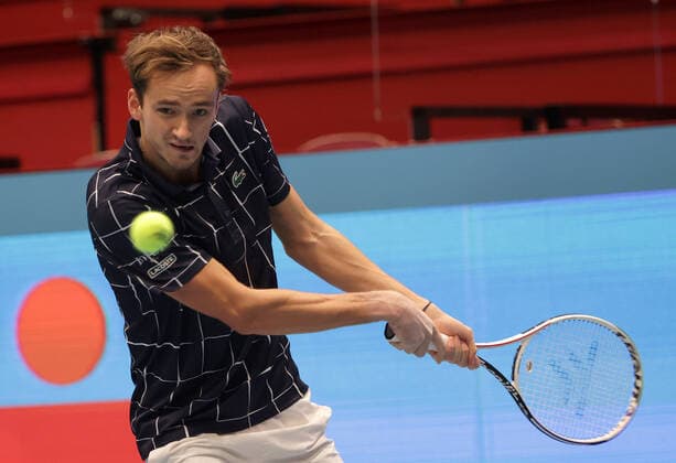 TENNIS - ATP, Tennis Herren Erste Bank Open VIENNA,AUSTRIA,28.OCT.20 - TENNIS - ATP World Tour, Erste Bank Open. Image shows Daniil Medvedev (RUS). GEPAxpictures xWalterxLuger