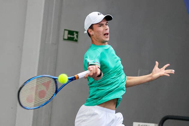 In the picture Daniel Altmaier GER WC 4 TENNIS CHALLENGER HAMBURG presented by TANNENHOF, Hamburg, DTB base Hamburg, 28 10 2020,