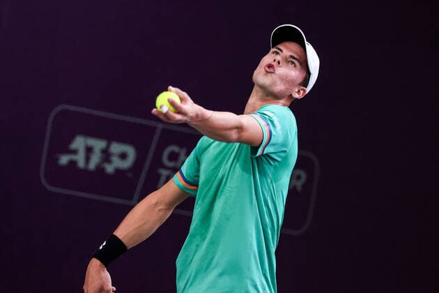 In the picture Daniel Altmaier GER WC 4 TENNIS CHALLENGER HAMBURG presented by TANNENHOF, Hamburg, DTB base Hamburg, 28 10 2020,