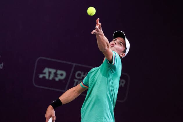 In the picture Daniel Altmaier GER WC 4 TENNIS CHALLENGER HAMBURG presented by TANNENHOF, Hamburg, DTB base Hamburg, 28 10 2020,