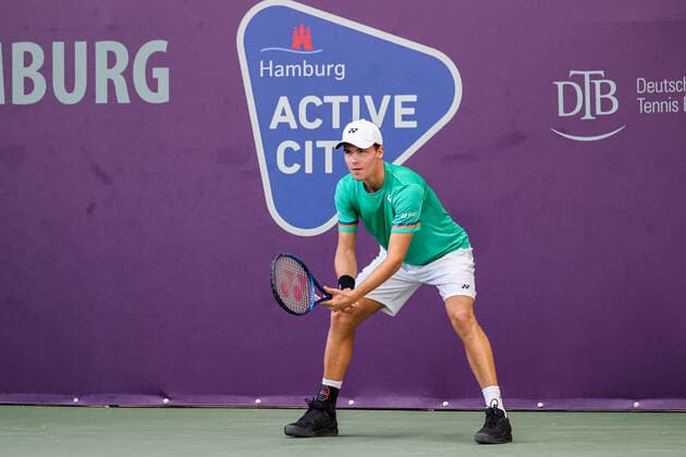 In the picture Daniel Altmaier GER WC 4 TENNIS CHALLENGER HAMBURG presented by TANNENHOF, Hamburg, DTB base Hamburg, 28 10 2020,
