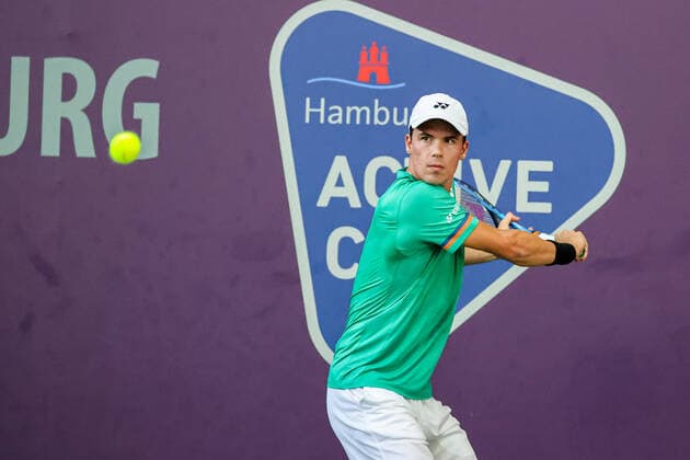 In the picture Daniel Altmaier GER WC 4 TENNIS CHALLENGER HAMBURG presented by TANNENHOF, Hamburg, DTB base Hamburg, 28 10 2020,