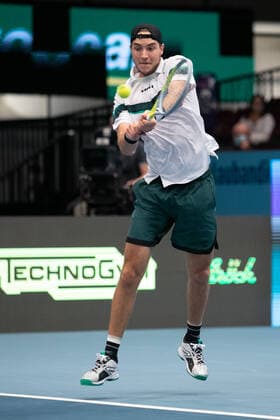 Jan Lennard Struff GER Tennis FIRST BENCH OPEN 2020 ATP 500 Stadthalle Vienna Austria 28 October 2020 Â Copyright: xJuergenxHasenkopfx