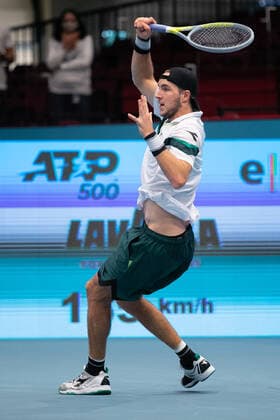 Jan Lennard Struff GER Tennis FIRST BENCH OPEN 2020 ATP 500 Stadthalle Vienna Austria 28 October 2020 Â Copyright: xJuergenxHasenkopfx