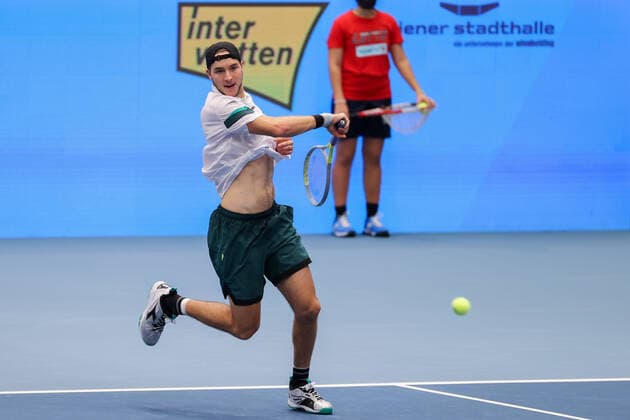 TENNIS - ATP, Tennis Herren Erste Bank Open VIENNA,AUSTRIA,28.OCT.20 - TENNIS - ATP World Tour, Erste Bank Open. Image shows Jan-Lennard Struff (GER). GEPAxpictures xChristianxWalgram