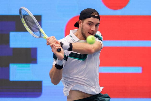 TENNIS - ATP, Tennis Herren Erste Bank Open VIENNA,AUSTRIA,28.OCT.20 - TENNIS - ATP World Tour, Erste Bank Open. Image shows Jan-Lennard Struff (GER). GEPAxpictures xChristianxWalgram