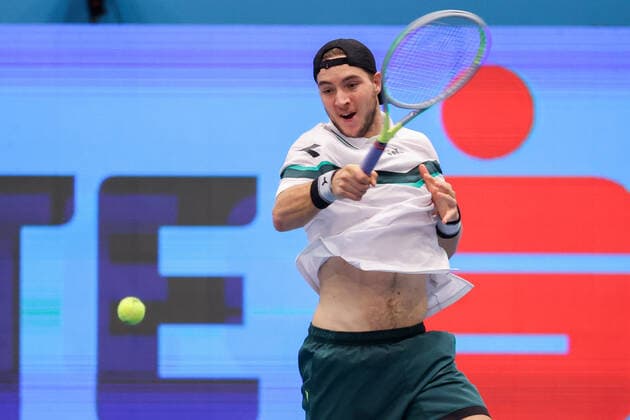 TENNIS - ATP, Tennis Herren Erste Bank Open VIENNA,AUSTRIA,28.OCT.20 - TENNIS - ATP World Tour, Erste Bank Open. Image shows Jan-Lennard Struff (GER). GEPAxpictures xChristianxWalgram