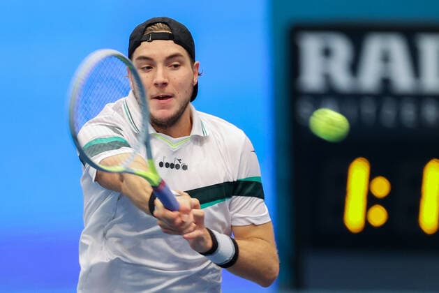 TENNIS - ATP, Tennis Herren Erste Bank Open VIENNA,AUSTRIA,28.OCT.20 - TENNIS - ATP World Tour, Erste Bank Open. Image shows Jan-Lennard Struff (GER). GEPAxpictures xChristianxWalgram