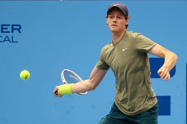 TENNIS - ATP, Tennis Herren Erste Bank Open VIENNA,AUSTRIA,28.OCT.20 - TENNIS - ATP World Tour, Erste Bank Open. Image shows Jannik Sinner (ITA). GEPAxpictures xChristianxWalgram