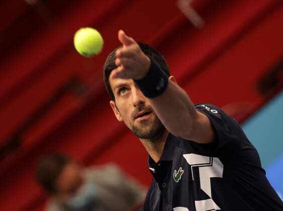 TENNIS - ATP, Tennis Herren Erste Bank Open VIENNA,AUSTRIA,28.OCT.20 - TENNIS - ATP World Tour, Erste Bank Open. Image shows Novak Djokovic (SRB). GEPAxpictures xWalterxLuger