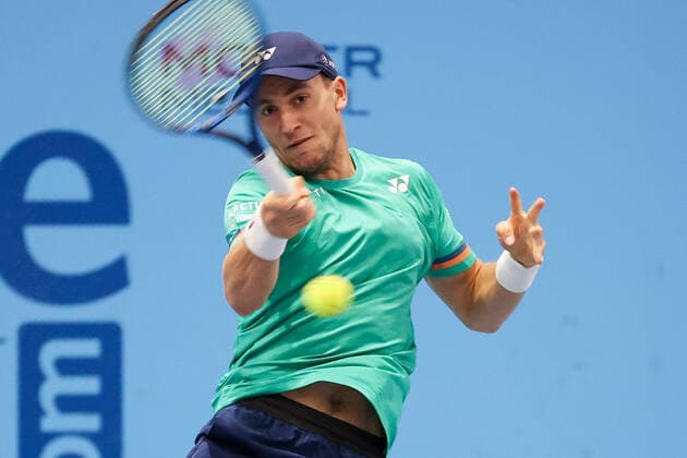 TENNIS - ATP, Tennis Herren Erste Bank Open VIENNA,AUSTRIA,28.OCT.20 - TENNIS - ATP World Tour, Erste Bank Open. Image shows Casper Ruud (NOR). GEPAxpictures xChristianxWalgram