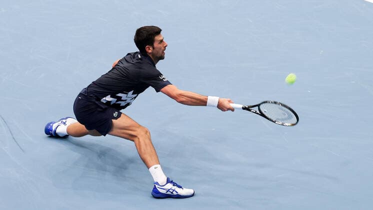 TENNIS - ATP, Tennis Herren Erste Bank Open VIENNA,AUSTRIA,28.OCT.20 - TENNIS - ATP World Tour, Erste Bank Open. Image shows Novak Djokovic (SRB). GEPAxpictures xChristianxWalgram