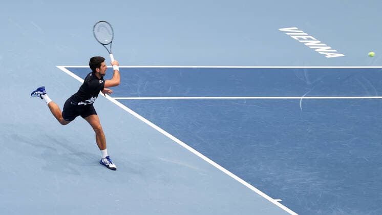 TENNIS - ATP, Tennis Herren Erste Bank Open VIENNA,AUSTRIA,28.OCT.20 - TENNIS - ATP World Tour, Erste Bank Open. Image shows Novak Djokovic (SRB). GEPAxpictures xChristianxWalgram