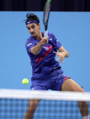 TENNIS - ATP, Tennis Herren Erste Bank Open VIENNA,AUSTRIA,29.OCT.20 - TENNIS - ATP World Tour, Erste Bank Open. Image shows Lorenzo Sonego (ITA). GEPAxpictures xWalterxLuger