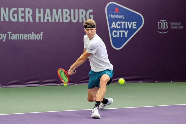 In the picture Cedrik Marcel STEBE GER TENNIS CHALLENGER HAMBURG presented by TANNENHOF, Hamburg, DTB Base Hamburg, 29 10 2020,