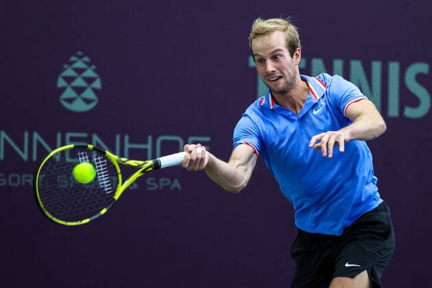 In the picture Botic Van de Zandschulp NED TENNIS CHALLENGER HAMBURG presented by TANNENHOF, Hamburg, DTB base Hamburg, 29 10 2020,