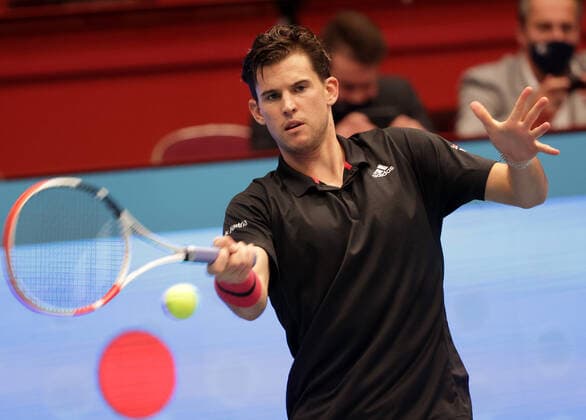 TENNIS - ATP, Tennis Herren Erste Bank Open VIENNA,AUSTRIA,29.OCT.20 - TENNIS - ATP World Tour, Erste Bank Open. Image shows Dominic Thiem (AUT). GEPAxpictures xWalterxLuger