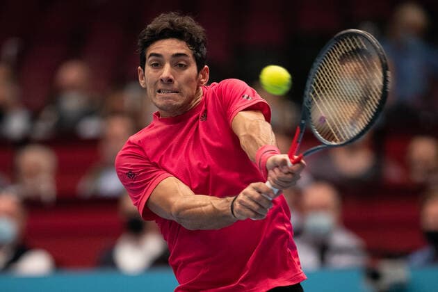 Christian Garin Tennis ERSTE BANK OPEN 2020 ATP 500 Stadthalle Vienna Austria 29 October 2020 Â Copyright: xJuergenxHasenkopfx