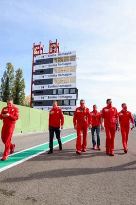 Motorsports FIA Formula One World Championship 2020, Grand Prix of Emilia Romagna, 5 Sebastian Vettel GER, Scuderia Ferrari Mission Winnow , Imola Italy