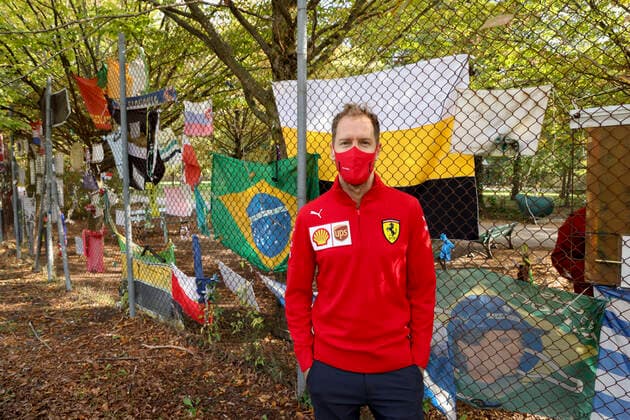 Motorsports FIA Formula One World Championship 2020, Grand Prix of Emilia Romagna, 5 Sebastian Vettel GER, Scuderia Ferrari Mission Winnow , Imola Italy