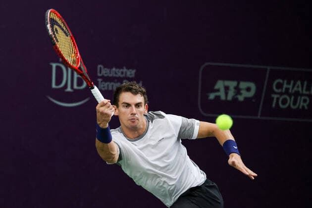 In the picture Henri Laaksonen SUI 6 TENNIS CHALLENGER HAMBURG presented by TANNENHOF, Hamburg, DTB Base Hamburg, 30 10 2020,