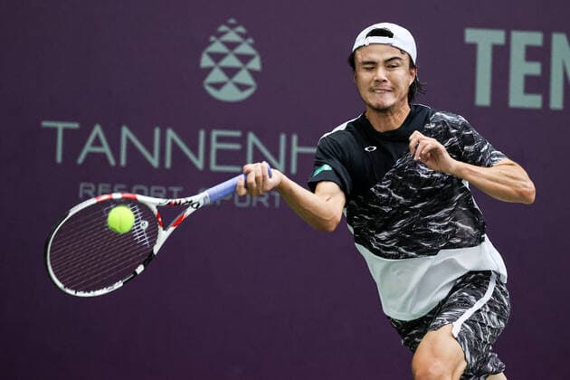 In the picture Taro Daniel JPN 2 TENNIS CHALLENGER HAMBURG presented by TANNENHOF, Hamburg, DTB base Hamburg, 30 10 2020,