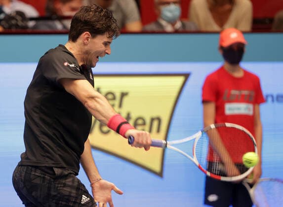 TENNIS - ATP, Tennis Herren Erste Bank Open VIENNA,AUSTRIA,30.OCT.20 - TENNIS - ATP World Tour, Erste Bank Open. Image shows Dominic Thiem (AUT). GEPAxpictures xWalterxLuger