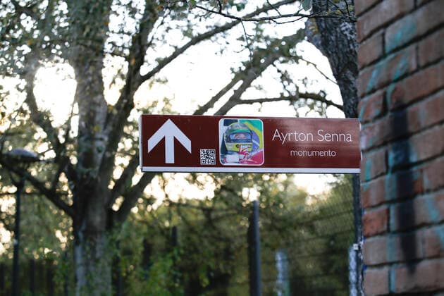 Motorsports FIA Formula One World Championship 2020, Grand Prix of Emilia Romagna, Tributes to Ayrton Senna Imola Italy