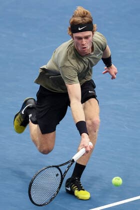 TENNIS - ATP, Tennis Herren Erste Bank Open VIENNA,AUSTRIA,30.OCT.20 - TENNIS - ATP World Tour, Erste Bank Open. Image shows Andrey Rublev (RUS). GEPAxpictures xChristianxWalgram