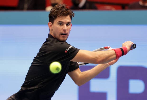 TENNIS - ATP, Tennis Herren Erste Bank Open VIENNA,AUSTRIA,30.OCT.20 - TENNIS - ATP World Tour, Erste Bank Open. Image shows Dominic Thiem (AUT). GEPAxpictures xWalterxLuger