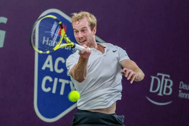 In the picture Botic Van de Zandschulp NED TENNIS CHALLENGER HAMBURG presented by TANNENHOF, Hamburg, DTB base Hamburg, 30 10 2020,
