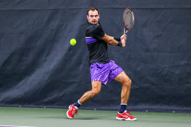 In the picture Roman SAFIULLIN RUS TENNIS CHALLENGER HAMBURG presented by TANNENHOF, Hamburg, DTB Stützpunkt Hamburg, 30 10 2020