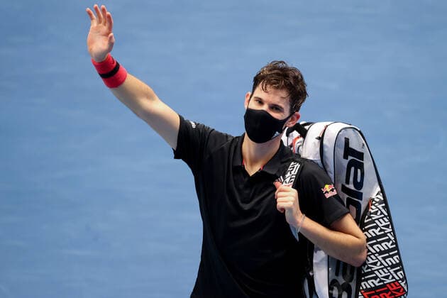 TENNIS - ATP, Tennis Herren Erste Bank Open VIENNA,AUSTRIA,30.OCT.20 - TENNIS - ATP World Tour, Erste Bank Open. Image shows Dominic Thiem (AUT). GEPAxpictures xChristianxWalgram