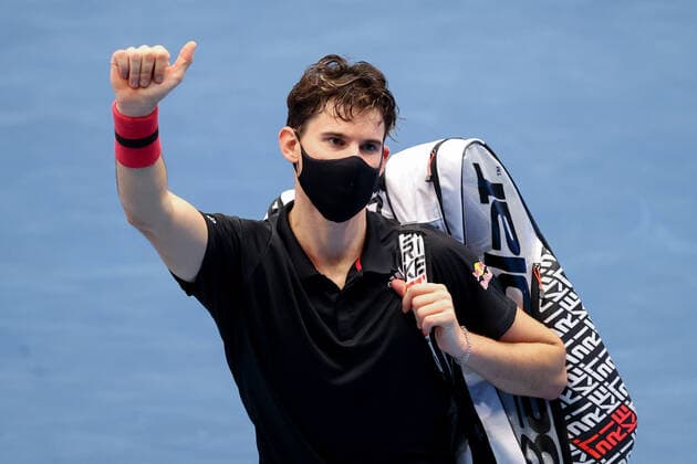 TENNIS - ATP, Tennis Herren Erste Bank Open VIENNA,AUSTRIA,30.OCT.20 - TENNIS - ATP World Tour, Erste Bank Open. Image shows Dominic Thiem (AUT). GEPAxpictures xChristianxWalgram