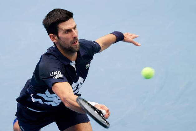 TENNIS - ATP, Tennis Herren Erste Bank Open VIENNA,AUSTRIA,30.OCT.20 - TENNIS - ATP World Tour, Erste Bank Open. Image shows Novak Djokovic (SRB). GEPAxpictures xChristianxWalgram