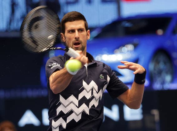 TENNIS - ATP, Tennis Herren Erste Bank Open VIENNA,AUSTRIA,30.OCT.20 - TENNIS - ATP World Tour, Erste Bank Open. Image shows Novak Djokovic (SRB). GEPAxpictures xWalterxLuger