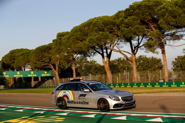 Motorsports FIA Formula One World Championship 2020, Grand Prix of Emilia Romagna, F1 Medical Car Imola Italy