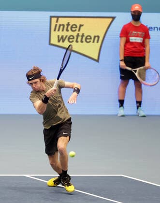 TENNIS - ATP, Tennis Herren Erste Bank Open VIENNA,AUSTRIA,31.OCT.20 - TENNIS - ATP World Tour, Erste Bank Open. Image shows Andrey Rublev (RUS). GEPAxpictures xWalterxLuger