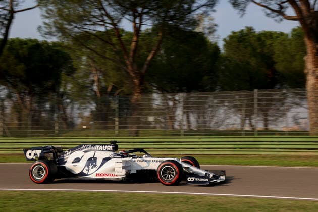 Motorsports FIA Formula One World Championship 2020, Grand Prix of Emilia Romagna, 26 Daniil Kvyat RUS, Scuderia AlphaTauri Honda , Imola Italy